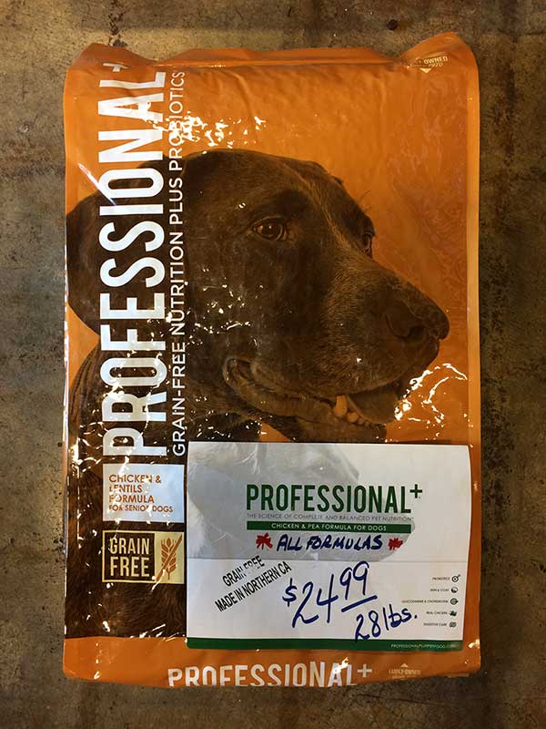 prfessional+ dog food