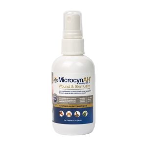 MicrocynAH Wound and Skin Care Pet Spray Treatment