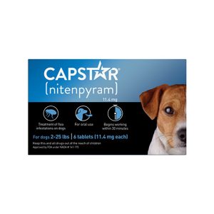Capstar Oral Flea Treatment for Dogs 2-25 lbs