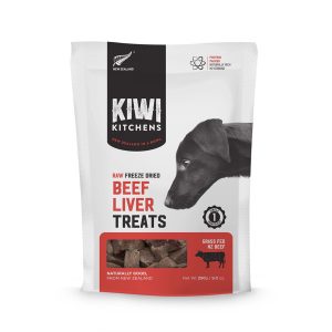 Kiwi Kitchens Raw Freeze Dried Beef Liver Dog Treats