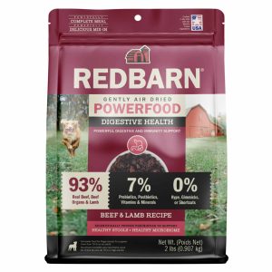 Redbarn Gut Health & Digestion Beef & Lamb Recipe Gently Air-Dried Dog Food