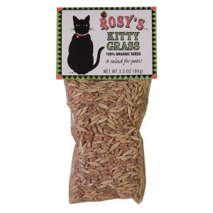 Rosy's 100% Organic Kitty Grass Seed Packet