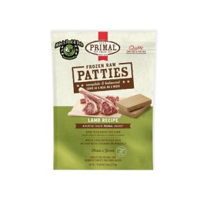 PRIMAL RAW FROZEN PATTIES