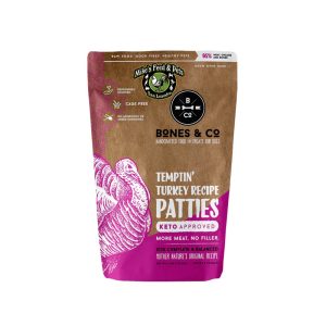 BONES & CO RAW FROZEN PATTIES