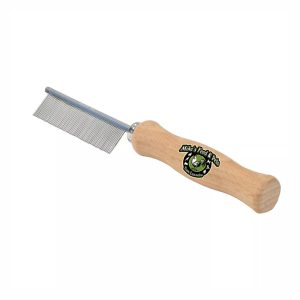 COASTAL FLEA COMB +WOOD HANDLE