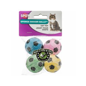 CAT TOY SPONGE SOCCER BALL