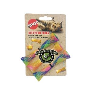 ETH SPOT TIE DYE PLUSH CAT TOY ASSORTED