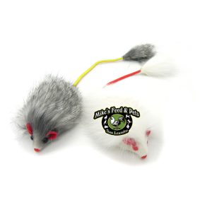 FUR MOUSE TOY LONG FUR LONG FUR