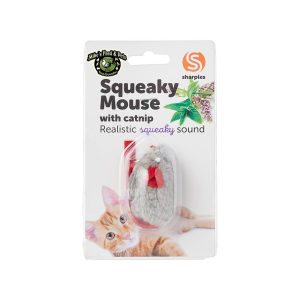SQUEAKEEEZ MOUSE W CATNIP